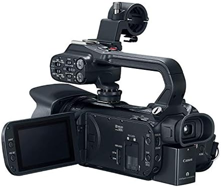 Canon XA11 Компактен Full HD видео камера 2218C002 со 64GB Меморија Картичка, Дополнителна Батерија и Полнач, УВ Филтер, LED Светло,