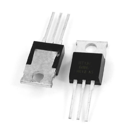 Aexit 2 Парчиња Transistors BT136-600E 600V 4Amp Висока Преклопни Брзина MOSFET Transistors Силикон Транзисторски