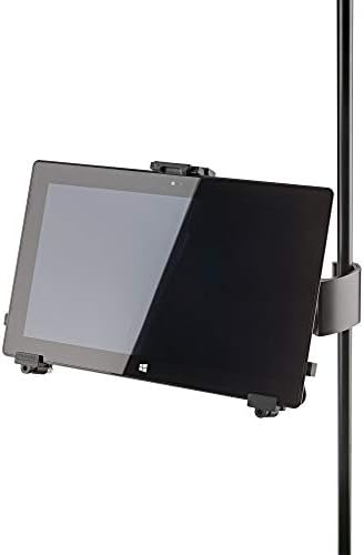 К&М - Konig & Мејер 19791.016.55 - Таблет/iPad Држачот за Микрофон Стенд - Префрлање од Пејзажот да Портрет - Професионална Одделение