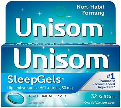 Unisom SleepGels 32 Капи (Пакување од 3)