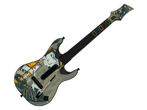 Декоративни Кожата одговара на guitar hero 5 за Wii (ГИТАРА НЕ е ВКЛУЧЕН), Точка Бр.GTW0996-4