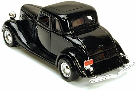 1934 Ford Купе, Црно - Motormax 73217 - 1/24 скала Diecast Модел Играчка Автомобил
