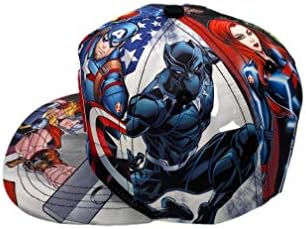 Чудо Легенди Капетан Америка, Ironman, Одмаздници, Hulk Бејзбол Капа за Момчиња – Одмаздници Шапка Младите Возрасти 5-14