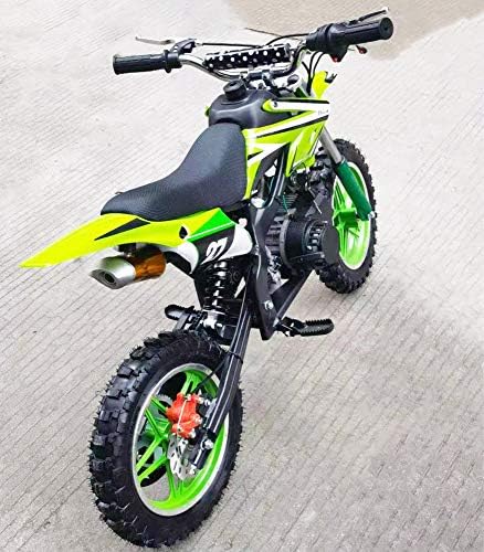 xxbao Мини Dirt Bike, 49cc Dirt Bike, детски Велосипед, Бензин-Напојува 2-мозочен Удар 49cc Мотоцикл. (Сина)