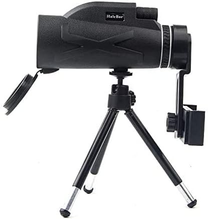 12X50 Monocular Телескоп со Телефонот Носителот & Tripod, Двоен Фокус Оптички Зум BAK4 Призма Водоотпорен Monocular за Птици Гледа/див