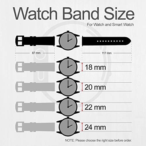 CA0787 Шарени Лимон Кожа & Силикони Smart Watch Бенд Рака за рачен часовник Smartwatch Smart Watch Големина (20mm)