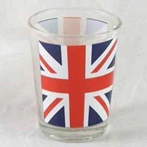 Сувенир Унијата Џек Shot Чаша од Британскиот Задоволства