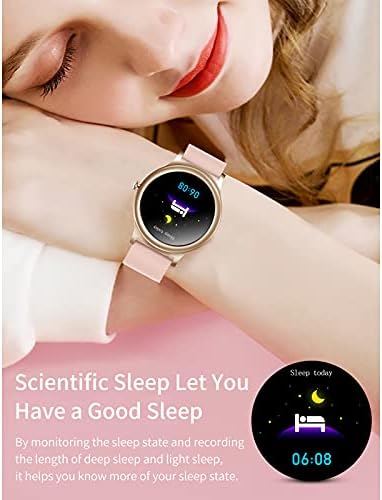Smart Watch за Мажи, Жени, Фитнес Тракер со отчукувањата на Срцето Следи Спиење Монитор, IP67 Водоотпорен Фитнес Види со Pedometer,