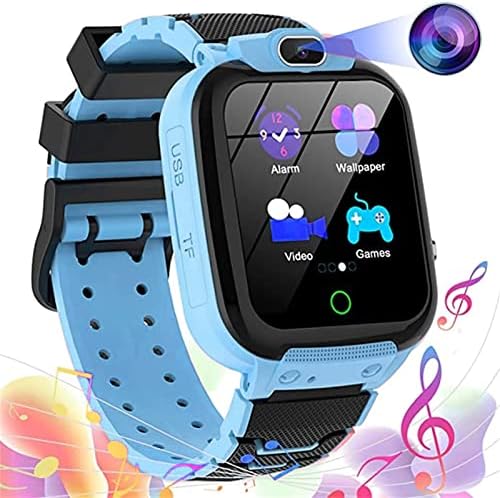 hhscute Smart Watch,Smart Watch за Деца 10-12 Деца Паметни Часовници Паметни Часовници за Деца 1.54-инчен HD Екран Деца Паметни Часовници