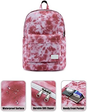 HotStyle 936Plus Вратоврска Боја за Печатење Ранец Мода Bookbag Daypack, Црвена