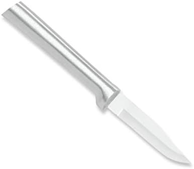 Рада, приборот за јадење Мала Пилинг Paring Нож од Нерѓосувачки Челик Сечилото Со Брусен Алуминиум Направени во САД, 6-1/8 Инчи,