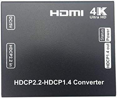 HDmatters HDCP Downscaler Конвертор HDCP 2.2 да HDCP 1.4 до 4kX2K/60hz