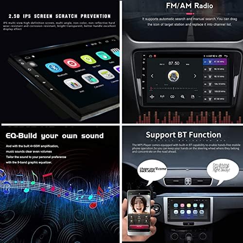 gaoweipeng е Радио за Автомобил Стерео Андроид 10.0 за Camry 2012-2014 Главата Единица GPS Навигација Мултимедијален Плеер Седна