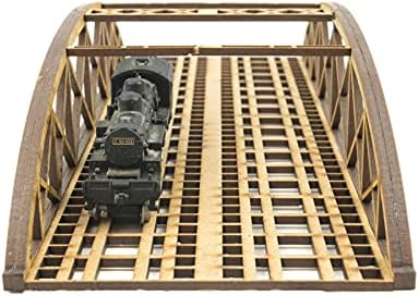 Војната Светот Scenics Двојно Песна N-Мерач МДФ Bowstring Мост 200mm (Изберете Боја) – Железнички Моделирање Скала Модел Железничката