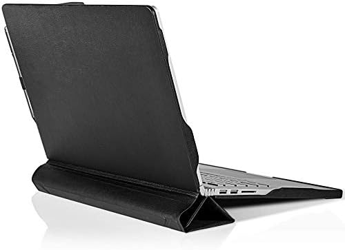 forubar Лаптоп Покрива случај за Microsoft Surface Книга 2 3 13.5 инчен– Премија СТП Кожа Монтажни Заштитна Флип Folio Случај, Два