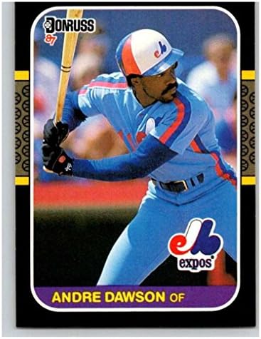 1987 Donruss 458 Андре Dawson Монтреал Expos MLB Бејзбол Картичка NM-MT