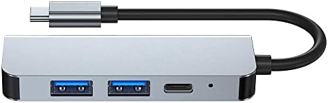 VIKIS USB C Центар, Apple Адаптер, USB C Адаптер со 4K HMDI Multiport Адаптер, USB C Клупа Компатибилен Apple MacBook Pro, Лаптоп,
