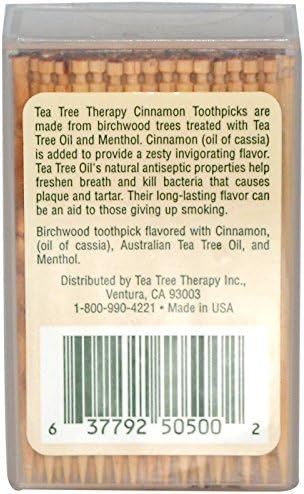 Чајно Дрво Терапија Цимет чепкалки за заби (12x100 КТ)