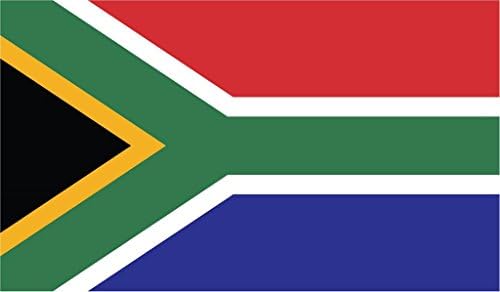JMM Индустрии Јужна Африка Знаме Винил Decal Налепница iRiphabhuliki yaseNingizimu Африка Автомобил Прозорец Браник 2-Pack 5-Инчи