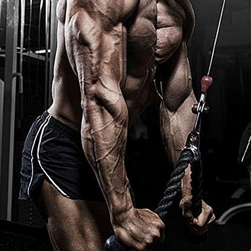 Okuyonic Biceps се Повлече Јаже, Повлечете Јаже Силна Затегнувачка Отпор Triceps Drawstring Triceps се Повлече Надолу Јаже за Професионален