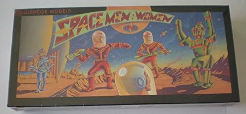 Glencoe Модели Spacemen & Spacewomen Пластични Модел Комплет Скала 1/20 05907 Издадена 1991 Година