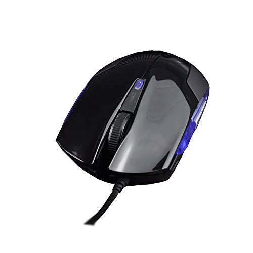 PC - Кобра EMS108 Жичен Црна Игри Глувчето - Mac, Linux