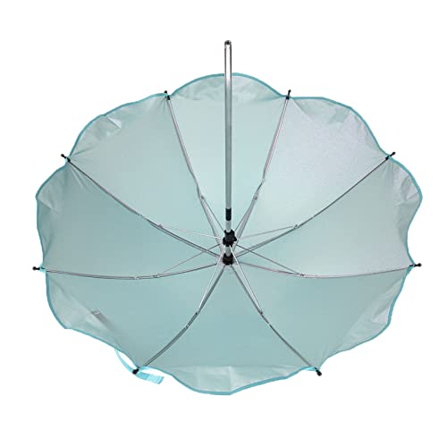 shamjina Бебе Шетач Parasol Прилагодливи Лесно Монтирање 360 степени Младата Дожд УВ Заштита Чадор Canopies за Бебе Плажа Столици