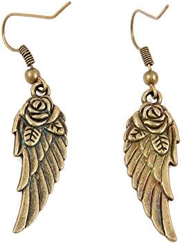 60 Пара Накит Одлуки Шарм Снабдување со Материјали трговија на Големо Мода Earring Грбот Наоди Уво Куки L8GJ1 Елф Ангелските крилја