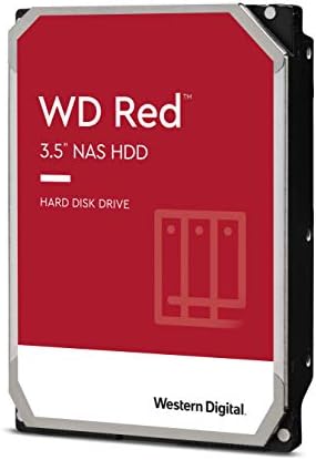 Western Digital 6TB МД Црвено NAS Внатрешен Хард Диск HDD - 5400 RPM, SATA 6 Gb/s, SMR, 256MB Кеш, 3.5 - WD60EFAX