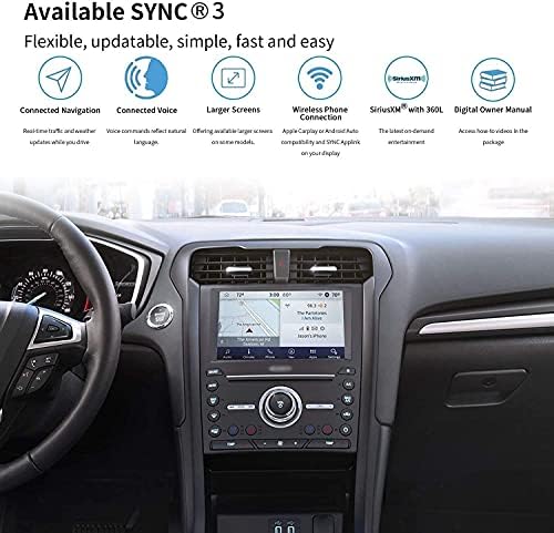 PYECCL SYNC 2 за да СИНХРОНИЗИРАТЕ 3 Надградба Колекции за Ford F250 Безжична Carplay SYNC 3 4 Интерфејс Модул 8 Инчен Капацитивни