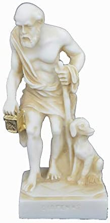 Estia Креации Diogenes Скулптура На Cynic На Возраст Од Статуата Антички Грчки Филозоф
