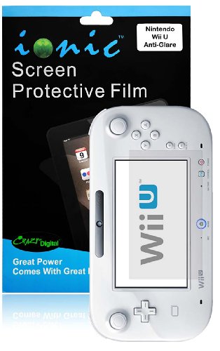 Ionic Екран Заштитник Филм Matte (Antiglare) за Nintendo Wii U (3-pack)