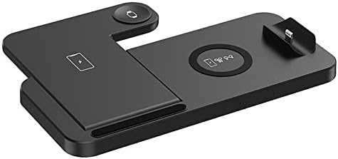 ZXCC 4 во 1 Магнетни Безжични Полнење Dock Станица 10W Брз Безжичен Полнач се Залагаме за iPhone/ 12 11 X XS XS MAX 7 8 С Плус за
