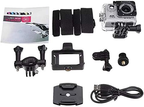 Teerwere Спортски Камера 2 Инчен 4K 1080P Ултра HD Водоотпорен WiFi Спорт Акција Камера DVR видео камера за Надворешна Спортски Камера