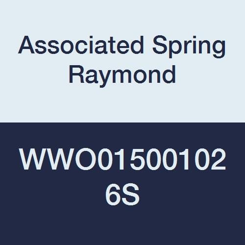 Поврзани Пролет Рејмонд WWO015001026S Нерѓосувачки Челик Бран Миење со Преклопување, 3 Бранови, SSR англиски, 1.17 ID, 1.5 OD, 0.018 Дебелина, 0.17 Слободен Висина (Пакување од 10)
