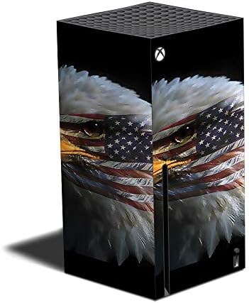 MightySkins Кожата Компатибилен со Xbox Серија X - Американското Знаме | Заштитна, Трајни, и Уникатни Винил Decal заврши Покрие |
