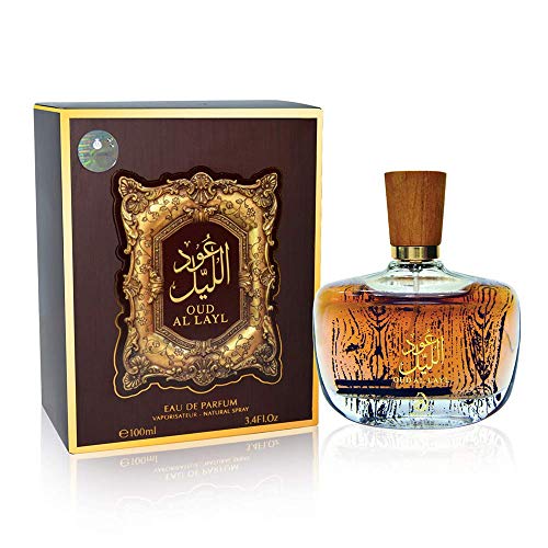 ARABIYAT Oud Ал Layl Парфем - Eau de Parfum Спреј - Слатка Овошен & Флорални Мирис за Жени & Мажи - 100 ml