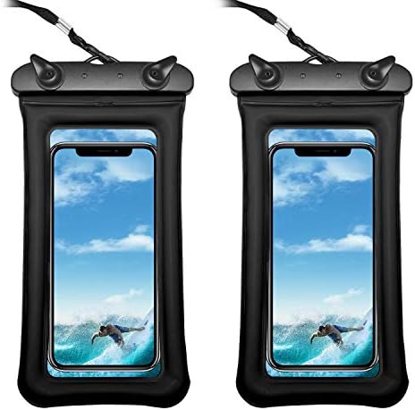 XQ-HD 2 парчиња Водоотпорен Телефон Торбичка Max 6.5 инчи Јасно Телефон Водоотпорен Торбичка за Пливање и Патуваат за iPhone 12 Про