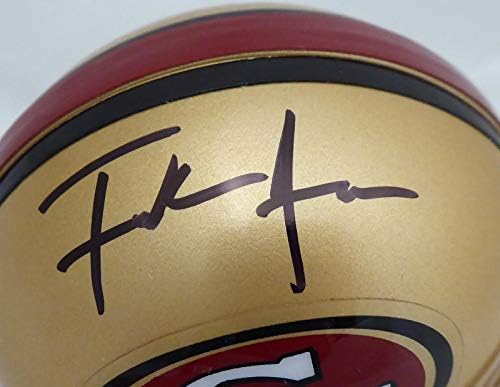 Френк Гор Autographed San Francisco 49ers Мини Шлем Beckett БАС Акции 161020