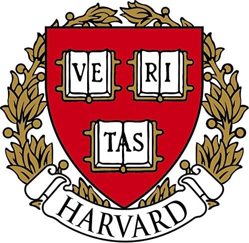 Налепница Винил Harvard Crimson NCAA Премиум Квалитет Decals Внатрешна/Надворешна Употреба за Автомобил Браник на Возилото Лаптоп