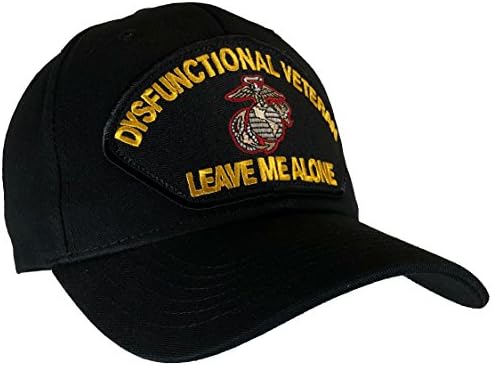 Нефункционален Ветеран Шапка Црна Топка Капа USMC