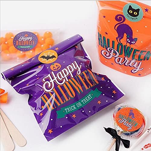 QuickSwap 20/40pcs ноќ на Вештерките Бонбони Чанти Подарок Торба Трик Или Лекување на Подарок Тиква Лилјак Бонбони Кутии ноќта на